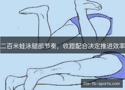 二百米蛙泳腿部节奏，收蹬配合决定推进效率